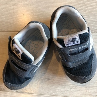 お値下げ！スニーカー　14センチ　ニューバランス996スニーカー　ネイビーの画像