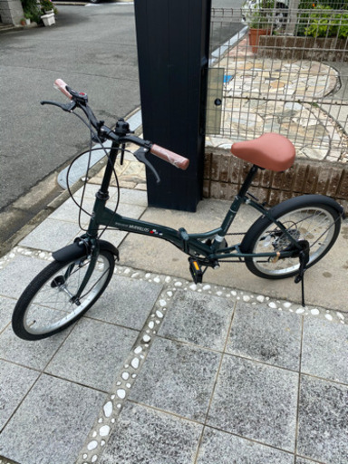 新品、未使用☆変速付き折りたたみ自転車☆