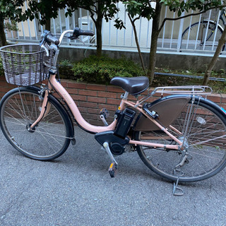 電動アシスト自転車　ヤマハ　2014年製　バッテリー無し