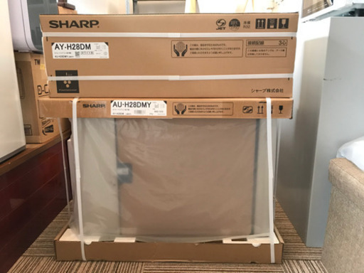 シャープ SHARPルームエアコン10畳用 新品未開封AY-H28DM