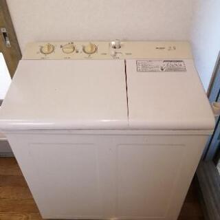 ２槽式全自動洗濯機　シャープ　ES-25E 容量2.5kg