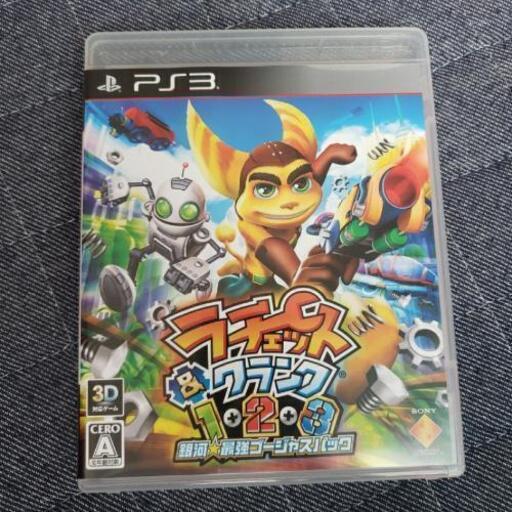 PS3　ラチェット\u0026クランク1＋2＋3 銀河最強ゴージャスパック