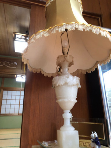 大理石　ランプ　インテリア