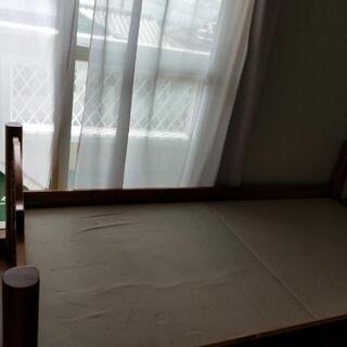 ２段ベットを解体して一段つづ分けて使っていましたの画像