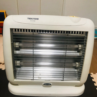 TEKNOS すっきり収納 400W/800W切替式電気ストーブ...