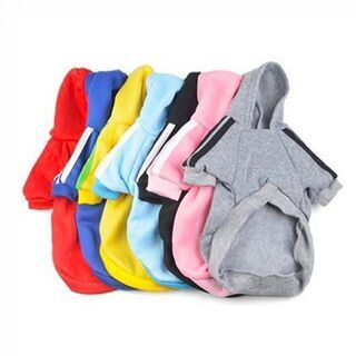 【新品】【選べる5色】【選べる2サイズ】adidog パーカー おしゃれ 犬服　の画像