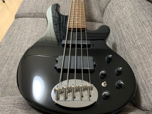美品5弦ベース　LAKLAND ソフトケース付