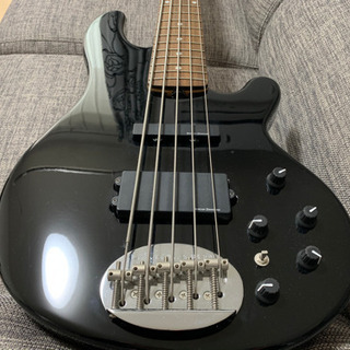 美品5弦ベース　LAKLAND ソフトケース付
