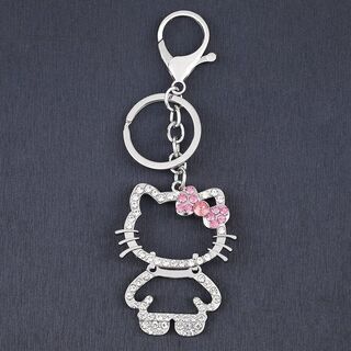 【新品】【選べる2色】キーホルダー キティ かわいいの画像