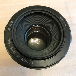 (新品)大人気単焦点レンズ  Canon EF 50mm F1.8 STMの画像