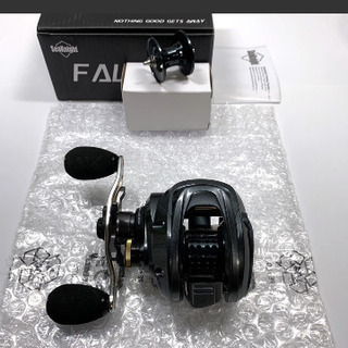ベイト リール ロック 釣り 一回使用のみのほぼ新品 深溝スプール付属の画像