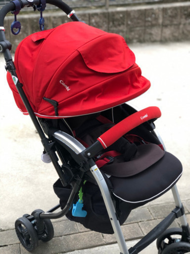 Combi ベビーカー エアスルーシステム 四輪駆動