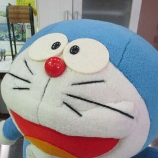 ◇希少 ドラえもん ぬいぐるみ 約45cm LITTLE KID BANDAI 絶版 昭和レトロ 当時物 旧ドラ バンダイ リトルキッド フィギュア 人形 札幌市東区 新道東店の画像