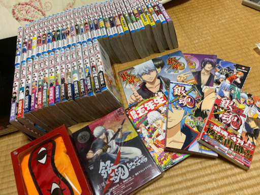 銀魂1〜44巻、53巻、ファンブック、小説、映画DVDetc...