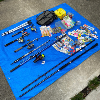 【引取限定】釣り道具一式