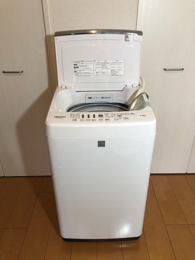 洗濯機　4.5km Hisense