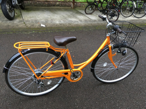【美品】6段階変速27inch自転車 spice