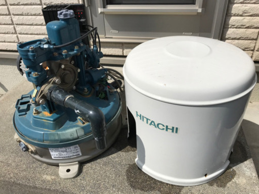 日立浅井戸用自動ポンプ【WT-P125S】中古品