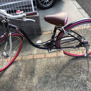 送料プラスします。大人気　シェリール　自転車　女の子　ブラック　26インチ 2025年最新】あさひ自転車 シェリールの人気アイテム - メルカリ
