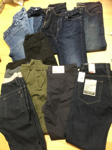 キッズ スボン ジーンズ ボア 中古10本+新品2本 ユニクロ  ギャップ