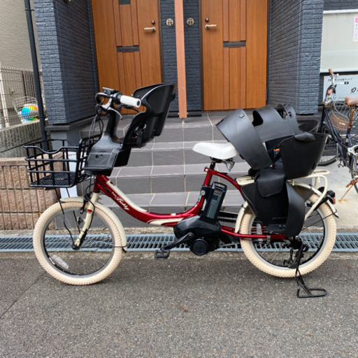 送料込❣️PAS Babby un 子供乗せ自転車 3人乗り 整備済み❣️
