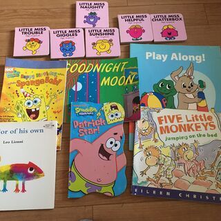 英語の絵本いろいろ