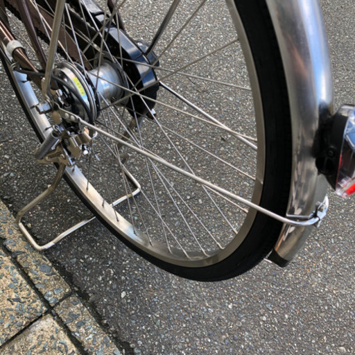 美品 電動自転車 パナソニック ママチャリ 26型