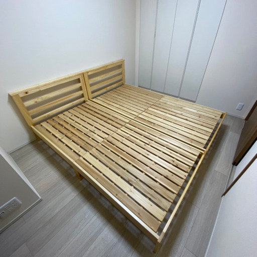 シングルベッド　2セット　ニトリ