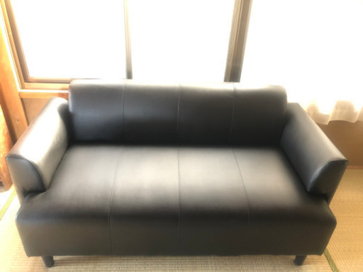 (美品)IKEAの2人掛けソファ