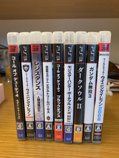 プレステ3ソフトまとめ売り