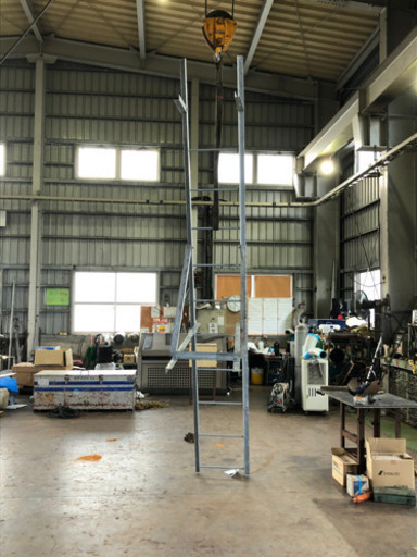 オリジナル製作　ドブメッキ仕様　ハシゴ港用