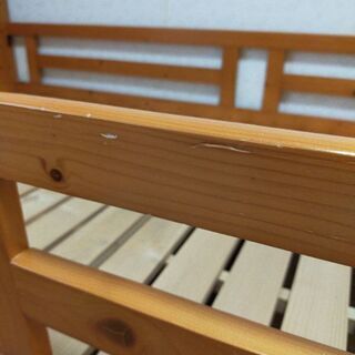 二段ベッドの一段だけですがの画像