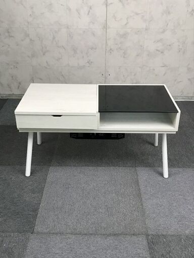 【お渡し先決まりました!】☆ミラー付きcafetypeこたつWH☆[訳あり品]
