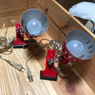 クリップ電球（赤）年内募集中