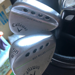 【Callaway】【キャロウェイ 】【MD3 MILLED ウェッジ】【マックダディ3】【50-10S&58-8C】【2本set】