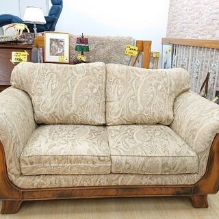 ☆ ASHLEY アシュレイ 2人掛け用ソファ ビッグソファ ベージュ系☆180×100