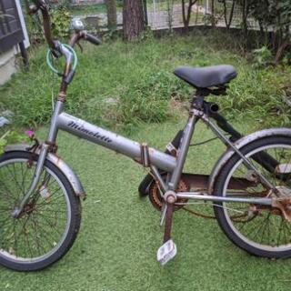 【値下げ】折りたたみ式自転車サーフボードキャリー付(ジャンク)