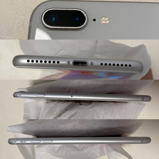 iPhone 8 Plus Silver 64 GB SIMフリー