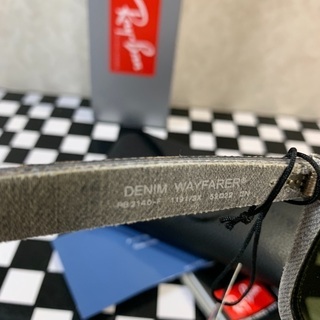 ◆新品未使用◆レイバン Ray-Ban RB2140F デニム ウェイファーラー 52 の画像