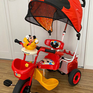【Disney】ミッキーの三輪車♪