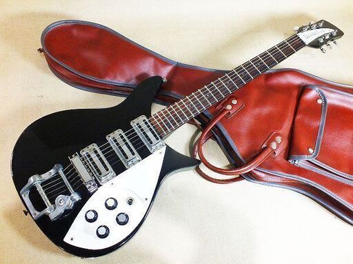 【苫小牧バナナ】ARIA/アリア エレキギター リッケンバッカー Rock'n roller DIAMOND 中古 音出しOK ソフトケース付き♪