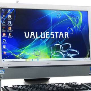  ★★★NEC VALUESTAR VN370C・Windows10・高速起動SSD128GB搭載・250GB外付けハードディスク（ケース付き）を付けます★新品無線キーボードマウスSET付！！！