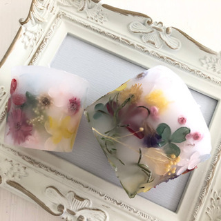 🍀 ボタニカルキャンドル作り🍀の画像