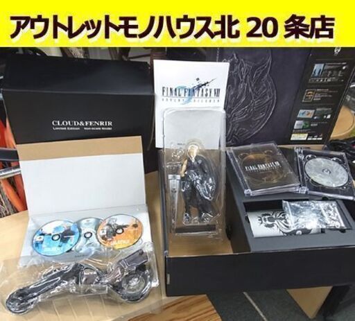 ☆ファイナルファンタジー7 アドベントチルドレン 限定box FINAL FANTASY Ⅶ ADVENT CHILDREN フィギュア ゲームソフト プレステ PS 欠品有 札幌