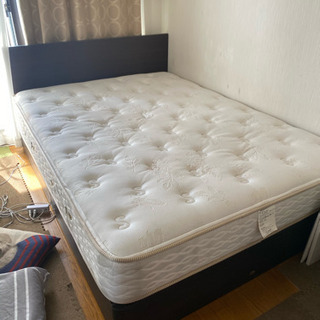 シモンズ エグゼクティブマットレスボックススプリングセット ダブル