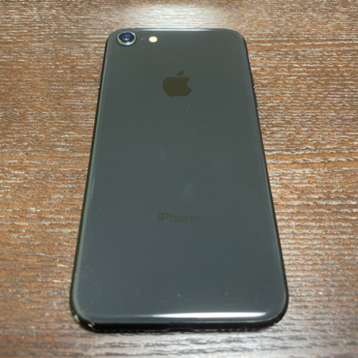 美品★ iPhone8 64GB スペースグレイ　残債無 バッテリー100%
