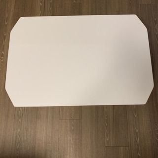 【中古品】白のローテーブル UV塗装の画像