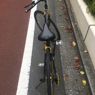 クロスバイク 金黒