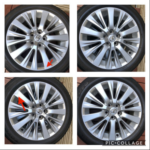 アルファード　ヴェルファイア 純正ホイール4本セット