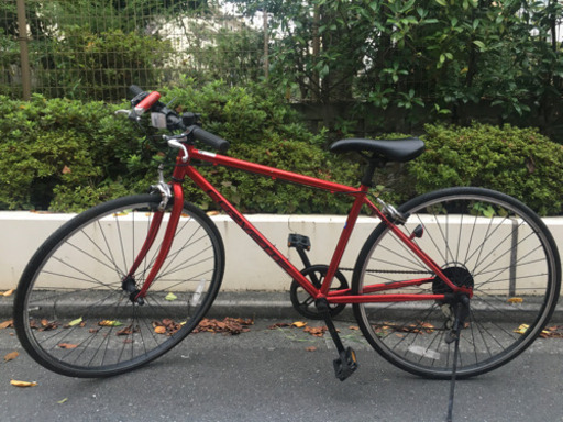 corvette クロスバイク レッド 美品